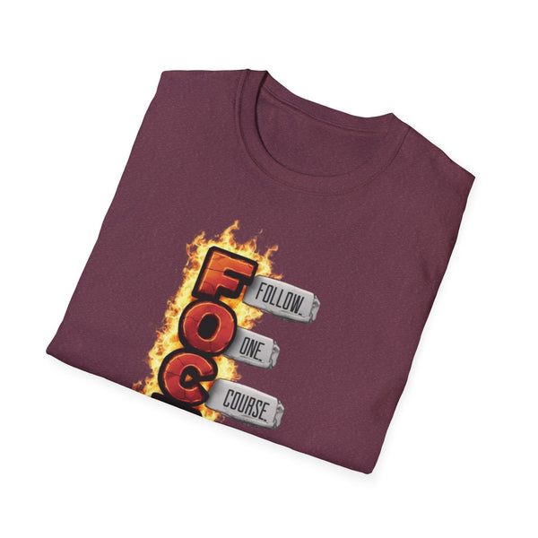Motivational Focus T-Shirt | Unisex Softstyle Tee for Goal-Getters