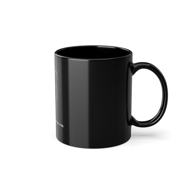 Lion Mug - Hear Me Roar After My Nap - 11oz Black Coffee Cup