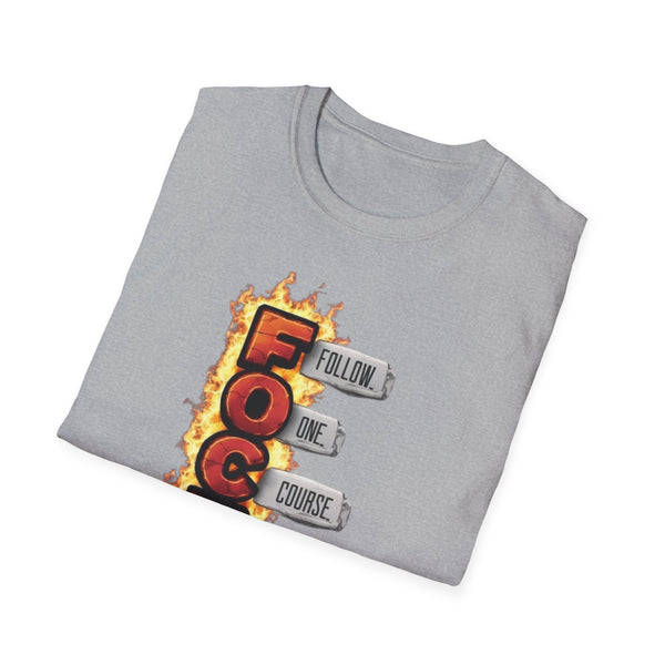 Motivational Focus T-Shirt | Unisex Softstyle Tee for Goal-Getters