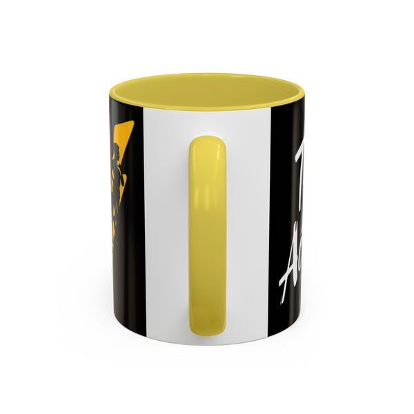 Time For Action Mug | Motivational Black Coffee Cup, 11oz or 15oz