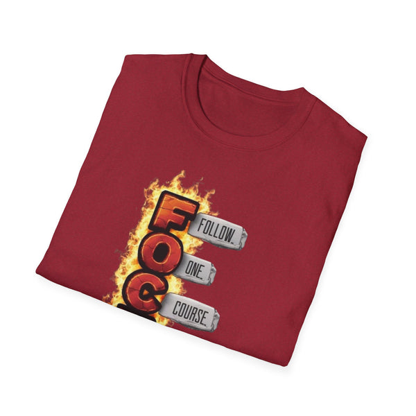 Motivational Focus T-Shirt | Unisex Softstyle Tee for Goal-Getters
