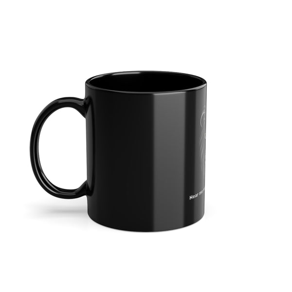 Lion Mug - Hear Me Roar After My Nap - 11oz Black Coffee Cup