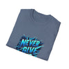 Motivational Unisex T-Shirt - 'Never Give Up' Inspirational Tee