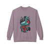 Shut Up Graphic Crewneck Sweatshirt - Unisex Midweight Fleece for Casual Style
