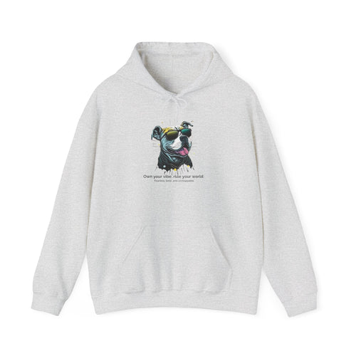 Dog Lover's Hoodie - 'Own Your World' Sweatshirt