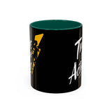 Time For Action Mug | Motivational Black Coffee Cup, 11oz or 15oz