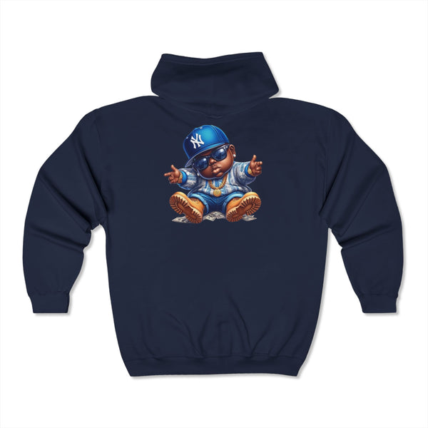 Hip-Hop Icon Full Zip Unisex Hoodie