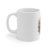 Happy Easter Ceramic Coffee Mug - 11oz & 15oz, Cute Bunny Design