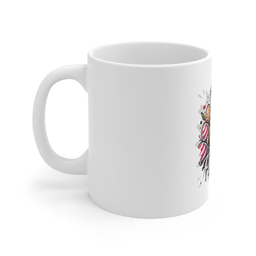 Happy Easter Ceramic Coffee Mug - 11oz & 15oz, Cute Bunny Design