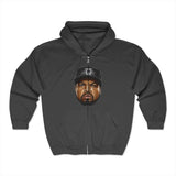 Hip-Hop Icon Full Zip Unisex Hoodie
