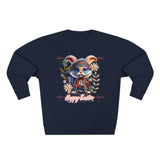 Cute Easter Bunny Unisex Crewneck Sweatshirt - Cozy Spring Apparel