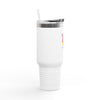 Furry and Fabulous Insulated Travel Mug | 40oz Coffee Tumbler for Dog Lovers
