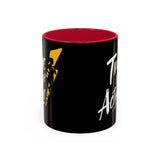 Time For Action Mug | Motivational Black Coffee Cup, 11oz or 15oz