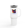 Furry and Fabulous Insulated Travel Mug | 40oz Coffee Tumbler for Dog Lovers