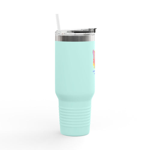 Furry and Fabulous Insulated Travel Mug | 40oz Coffee Tumbler for Dog Lovers