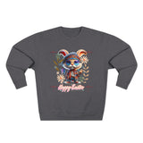 Cute Easter Bunny Unisex Crewneck Sweatshirt - Cozy Spring Apparel