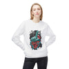 Shut Up Graphic Crewneck Sweatshirt - Unisex Midweight Fleece for Casual Style