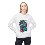 Shut Up Graphic Crewneck Sweatshirt - Unisex Midweight Fleece for Casual Style