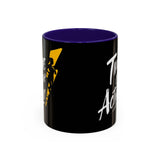 Time For Action Mug | Motivational Black Coffee Cup, 11oz or 15oz