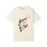 Face Everything and Rise T-shirt | Motivational Graphic Tee, Hand-Drawn Script