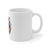 Happy Easter Ceramic Coffee Mug - 11oz & 15oz, Cute Bunny Design