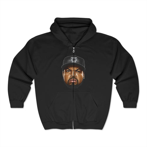 Hip-Hop Icon Full Zip Unisex Hoodie