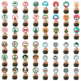 12 PCs A Set Christmas Party Decoration Cake Paper Cups Inserts