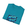 Motivational Unisex T-Shirt - 'Never Give Up' Inspirational Tee
