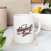 Hustle Hard Script Mug | Ceramic Coffee Cup