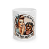 Funny Dog Lover Ceramic Mug - 