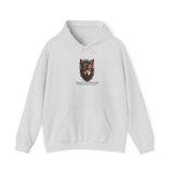 Inspirational Wolf Hoodie - 'Unleash Your Potential' Unisex Sweatshirt