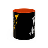 Time For Action Mug | Motivational Black Coffee Cup, 11oz or 15oz