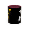 Time For Action Mug | Motivational Black Coffee Cup, 11oz or 15oz