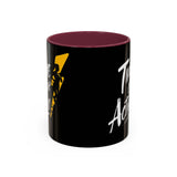 Time For Action Mug | Motivational Black Coffee Cup, 11oz or 15oz