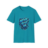 Motivational Unisex T-Shirt - 'Never Give Up' Inspirational Tee