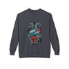 Shut Up Graphic Crewneck Sweatshirt - Unisex Midweight Fleece for Casual Style