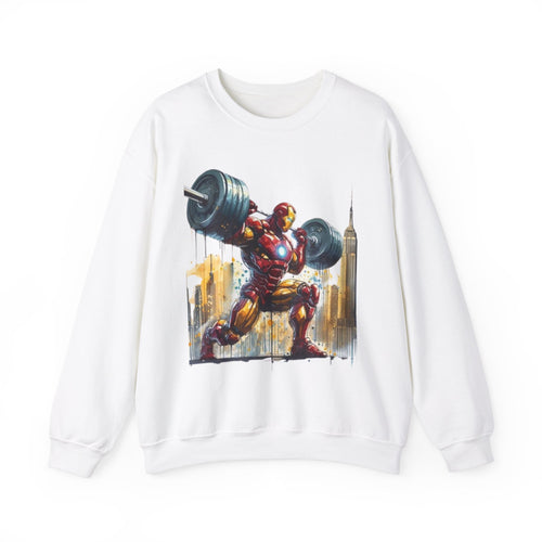 Iron Man Motivational Crewneck Sweatshirt - Focus on Success