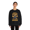 Funny Gym Dinosaur Crewneck – Gym Dinosaur, Not Gym Rat