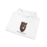 Inspirational Wolf Hoodie - 'Unleash Your Potential' Unisex Sweatshirt