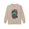 Shut Up Graphic Crewneck Sweatshirt - Unisex Midweight Fleece for Casual Style