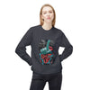 Shut Up Graphic Crewneck Sweatshirt - Unisex Midweight Fleece for Casual Style